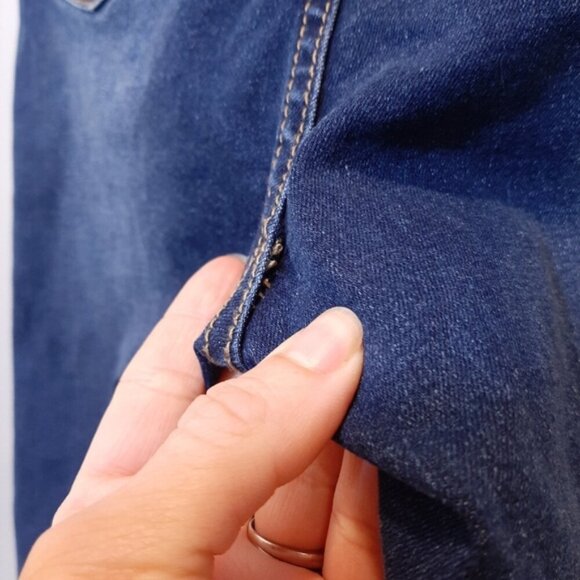 3/$20 SHEIN High Waist Skinny Jeans Faded Whiskered Stretch Denim - Picture 11 of 14